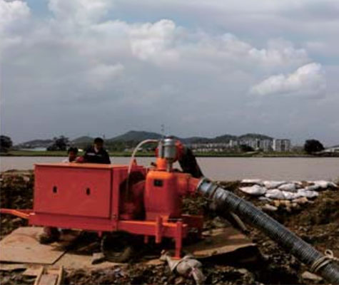 Water control of embankment excavation construction