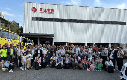 台灣區環境工程工業同業公會參訪泉溢電機南崗廠